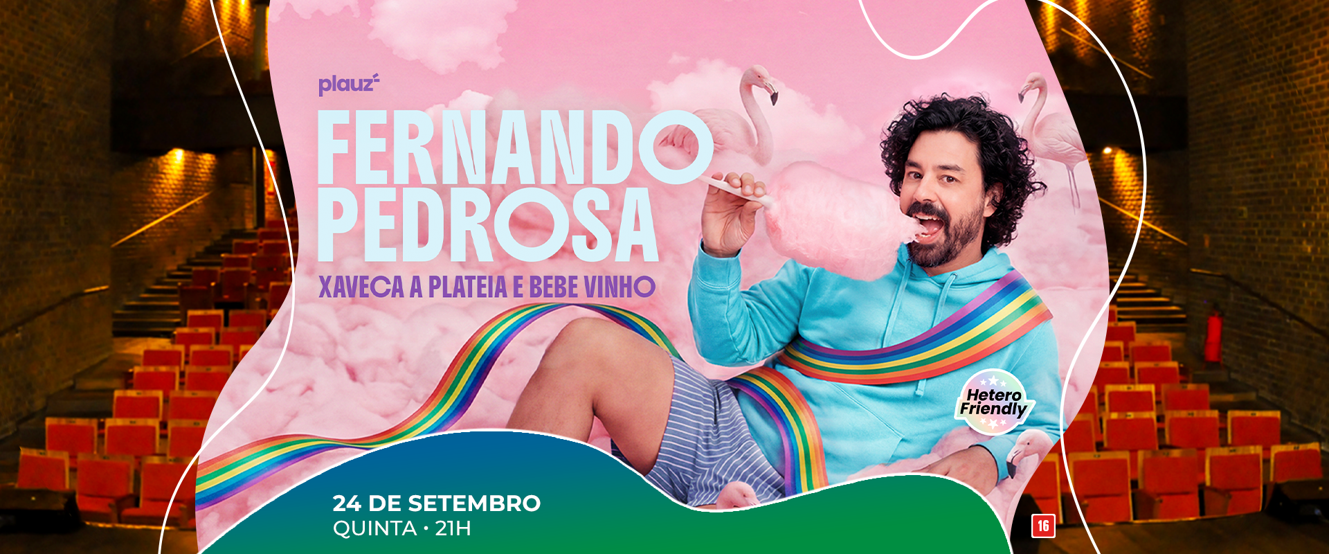 Fernando Pedrosa em Bangu | Xaveca a Plateia e Bebe Vinho